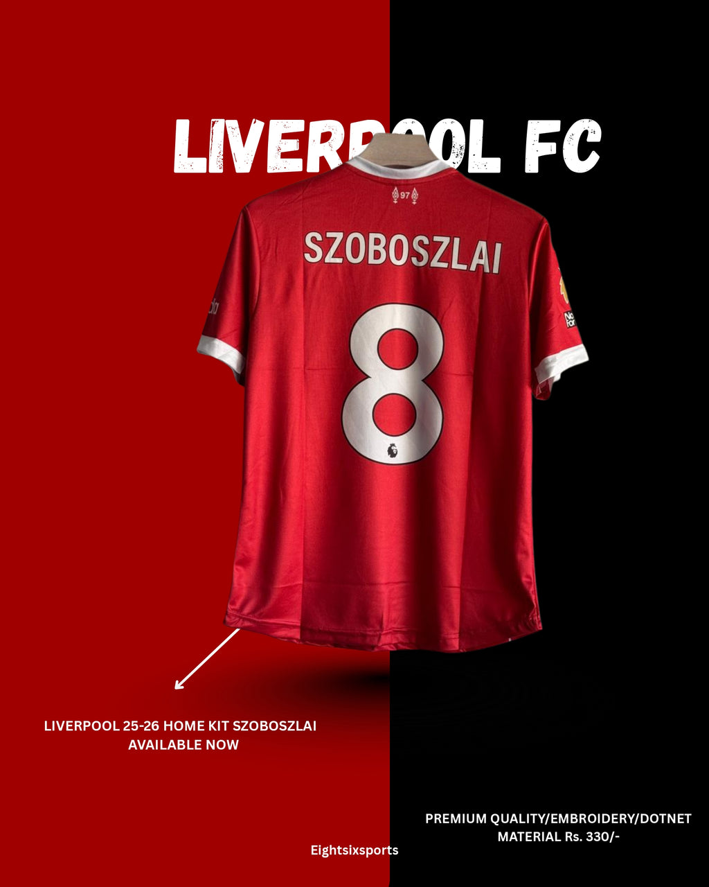 𝐋𝐢𝐯𝐞𝐫𝐩𝐨𝐨𝐥 𝟐𝟓-𝟐𝟔 𝐇𝐨𝐦𝐞 𝐊𝐢𝐭 – 𝐒𝐙𝐎𝐁𝐎𝐒𝐙𝐋𝐀𝐈 𝐏𝐫𝐞𝐦𝐢𝐮𝐦 𝐄𝐦𝐛𝐫𝐨𝐢𝐝𝐞𝐫𝐲