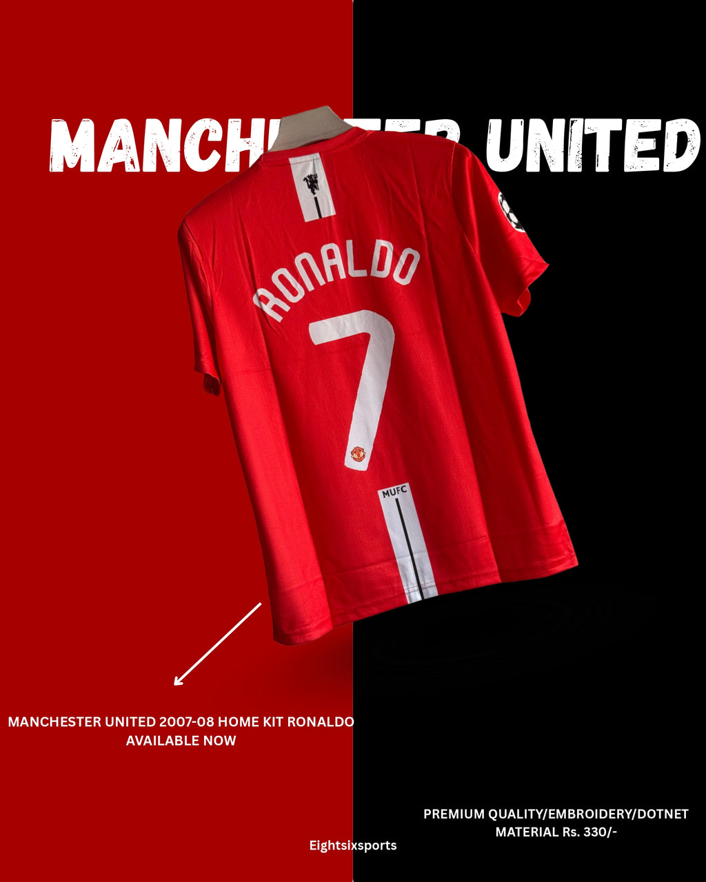 𝐌𝐚𝐧𝐜𝐡𝐞𝐬𝐭𝐞𝐫 𝐔𝐧𝐢𝐭𝐞𝐝 𝟐𝟎𝟎𝟕-𝟎𝟖 𝐇𝐨𝐦𝐞 𝐊𝐢𝐭 – 𝐑𝐎𝐍𝐀𝐋𝐃𝐎 𝐄𝐦𝐛𝐫𝐨𝐢𝐝𝐞𝐫𝐲 𝐄𝐝𝐢𝐭𝐢𝐨𝐧