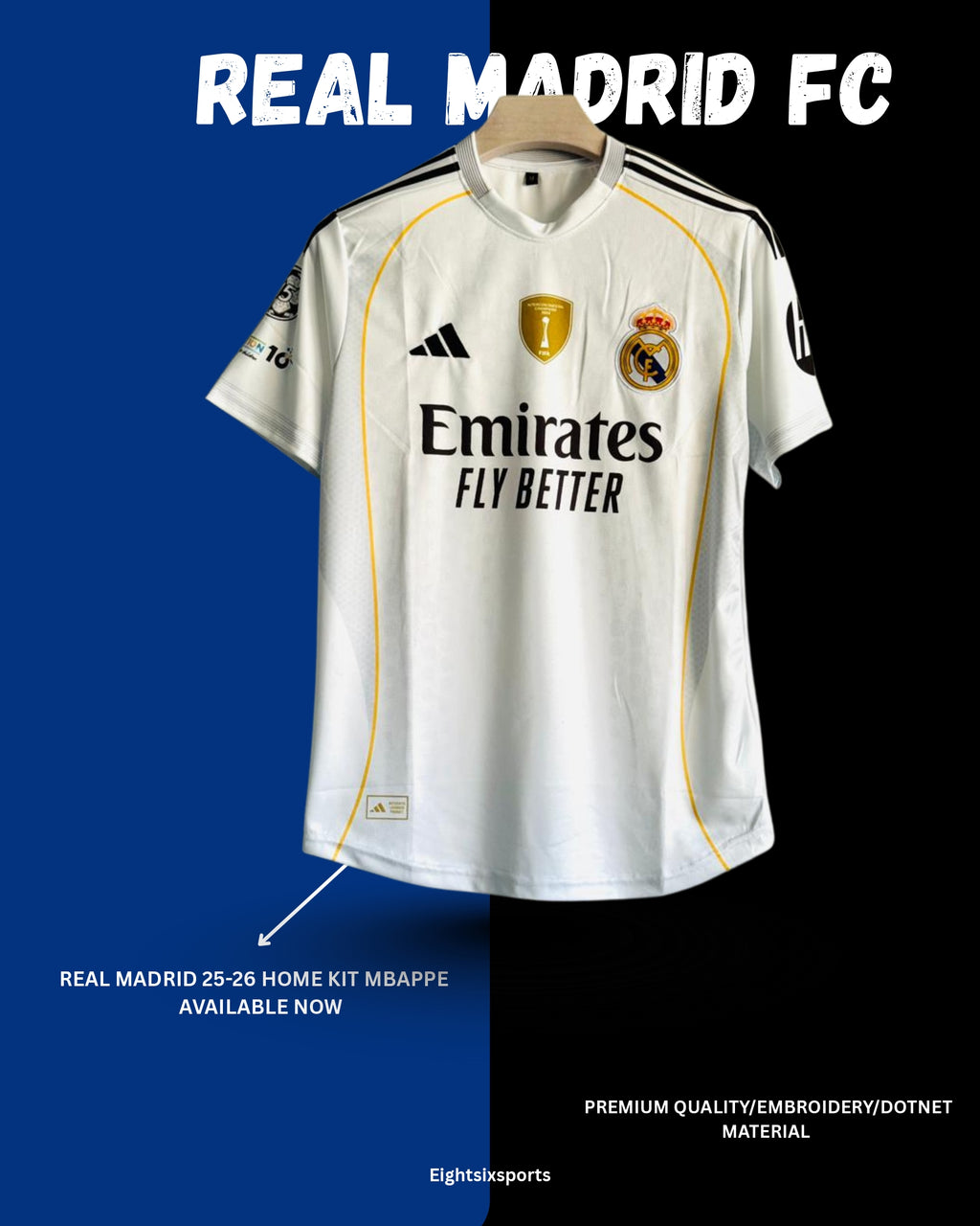 𝐑𝐞𝐚𝐥 𝐌𝐚𝐝𝐫𝐢𝐝 𝟐𝟓-𝟐𝟔 𝐇𝐨𝐦𝐞 𝐊𝐢𝐭 – 𝐌𝐁𝐀𝐏𝐏É 𝐏𝐫𝐞𝐦𝐢𝐮𝐦 𝐄𝐦𝐛𝐫𝐨𝐢𝐝𝐞𝐫𝐲